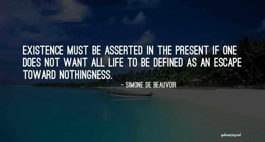 Beauvoir Quotes By Simone De Beauvoir