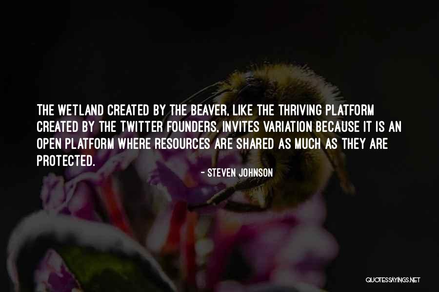 Beaver Quotes By Steven Johnson Beaver Quotes By Steven Johnson