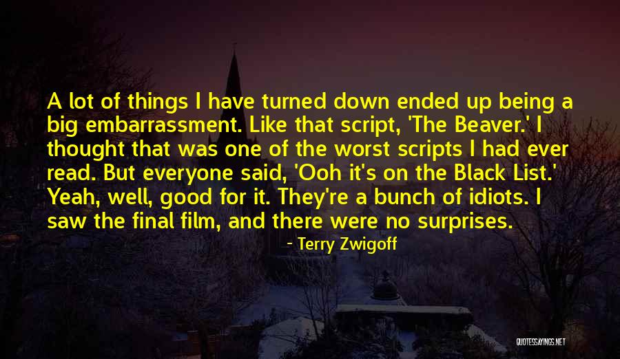 Beaver Quotes By Terry Zwigoff Beaver Quotes By Terry Zwigoff