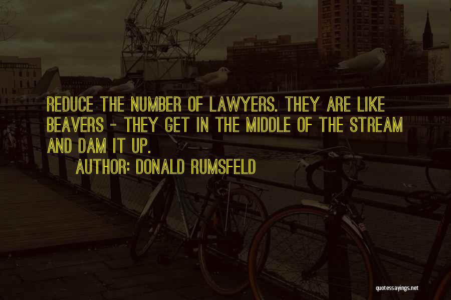 Beavers Quotes By Donald Rumsfeld