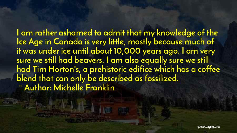 Beavers Quotes By Michelle Franklin