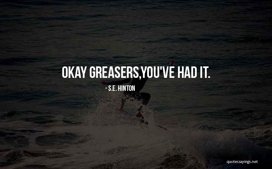 Bebeimama Quotes By S.E. Hinton Bebeimama Quotes By S.E. Hinton