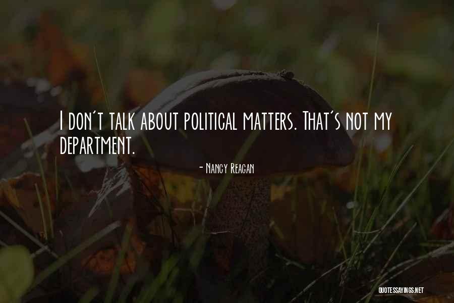 Bebida Verde Quotes By Nancy Reagan Bebida Verde Quotes By Nancy Reagan