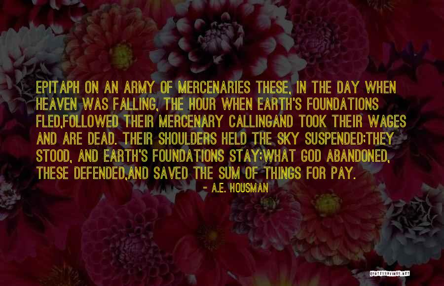 Bebop Jazz Quotes By A.E. Housman Bebop Jazz Quotes By A.E. Housman