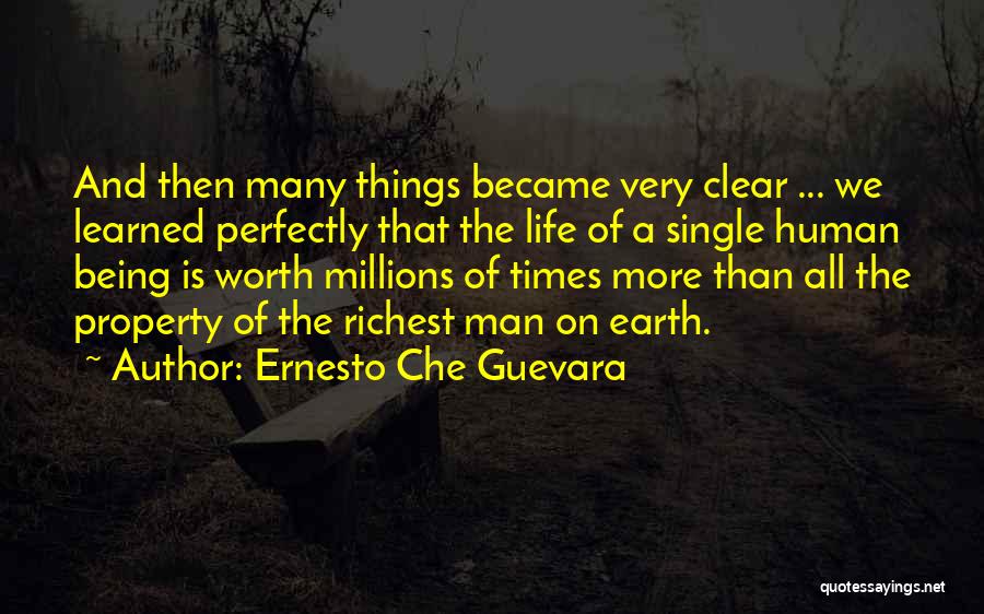 Became A Man Quotes By Ernesto Che Guevara