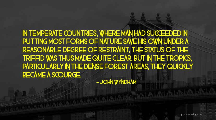 Became A Man Quotes By John Wyndham