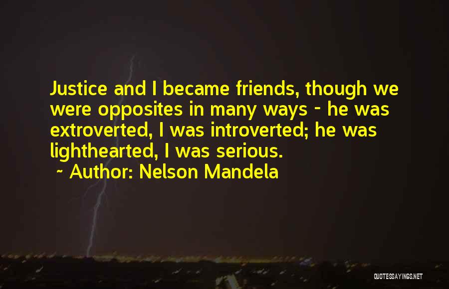 Became Friends Quotes By Nelson Mandela