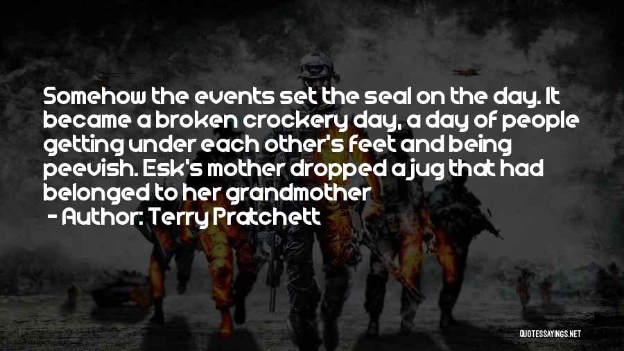 Became Mother Quotes By Terry Pratchett