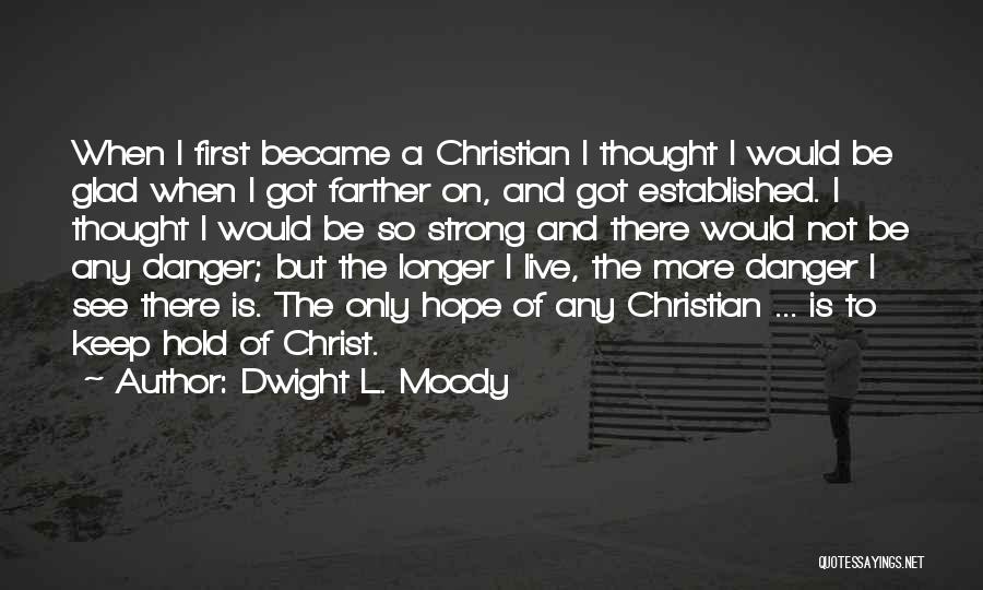 Became Strong Quotes By Dwight L. Moody
