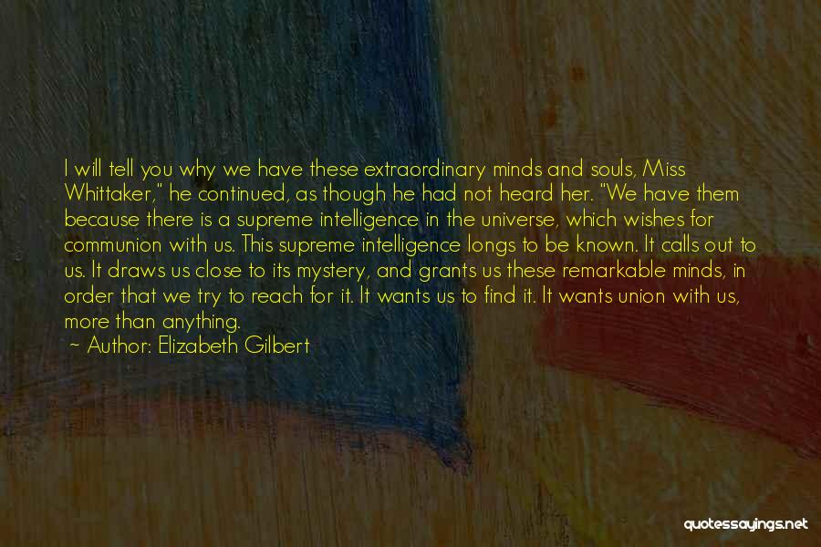 Because I Miss You Quotes By Elizabeth Gilbert