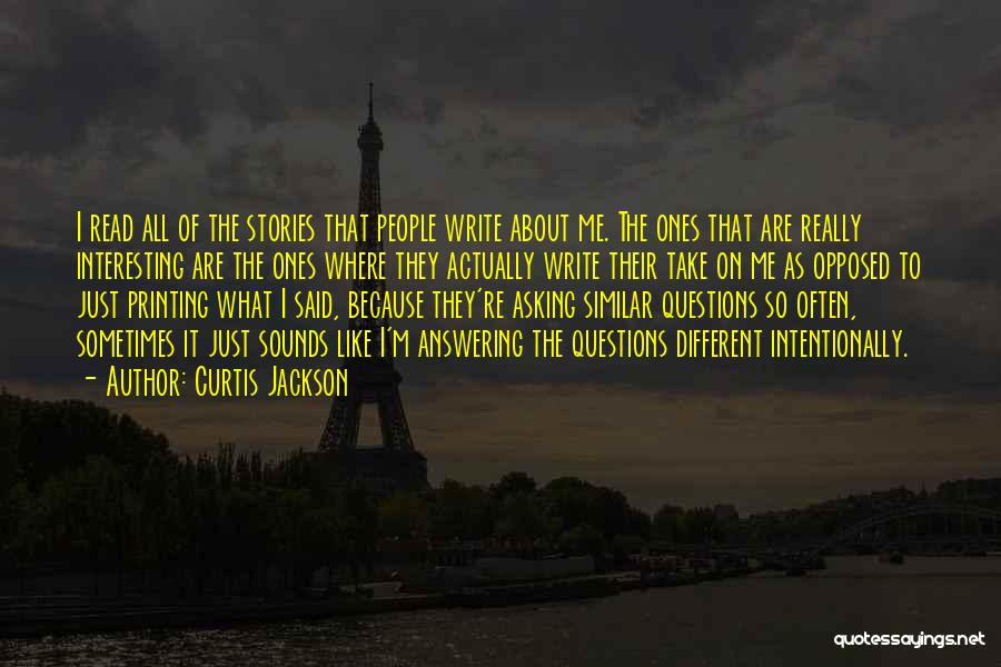 Because I'm Different Quotes By Curtis Jackson