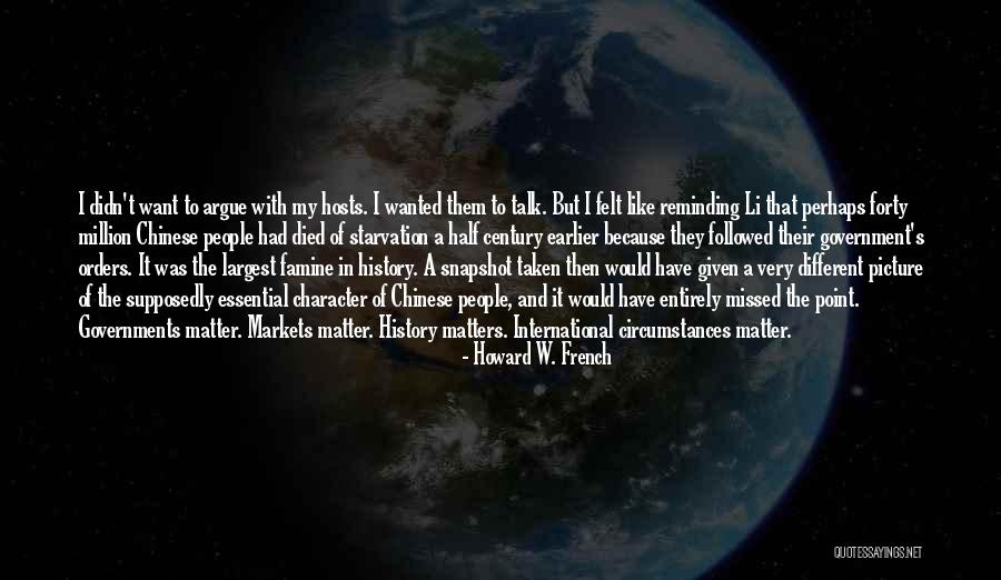 Because It Matters Quotes By Howard W. French Because It Matters Quotes By Howard W. French
