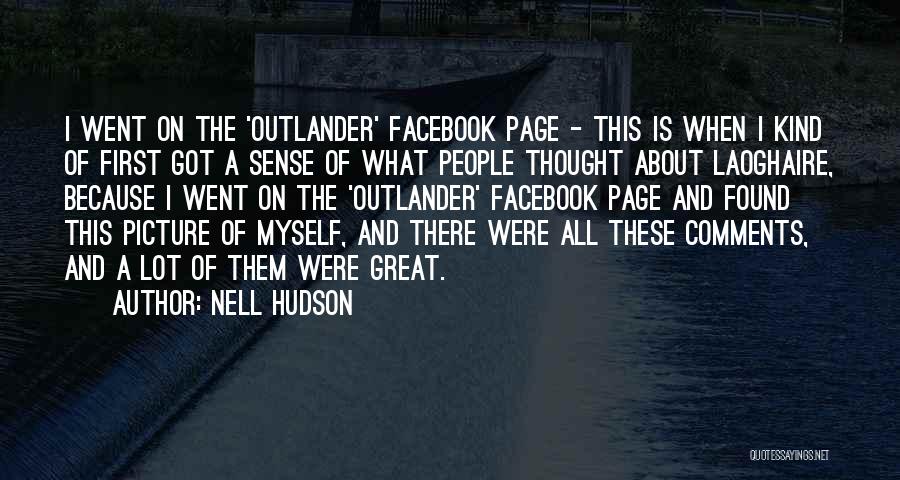 Because Of Facebook Quotes By Nell Hudson