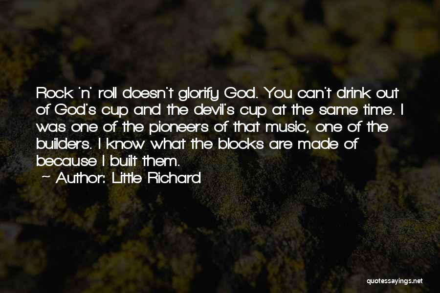 Because Of God Quotes By Little Richard