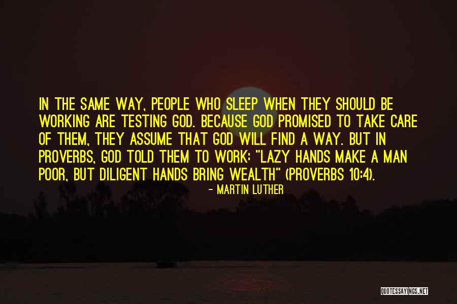 Because Of God Quotes By Martin Luther