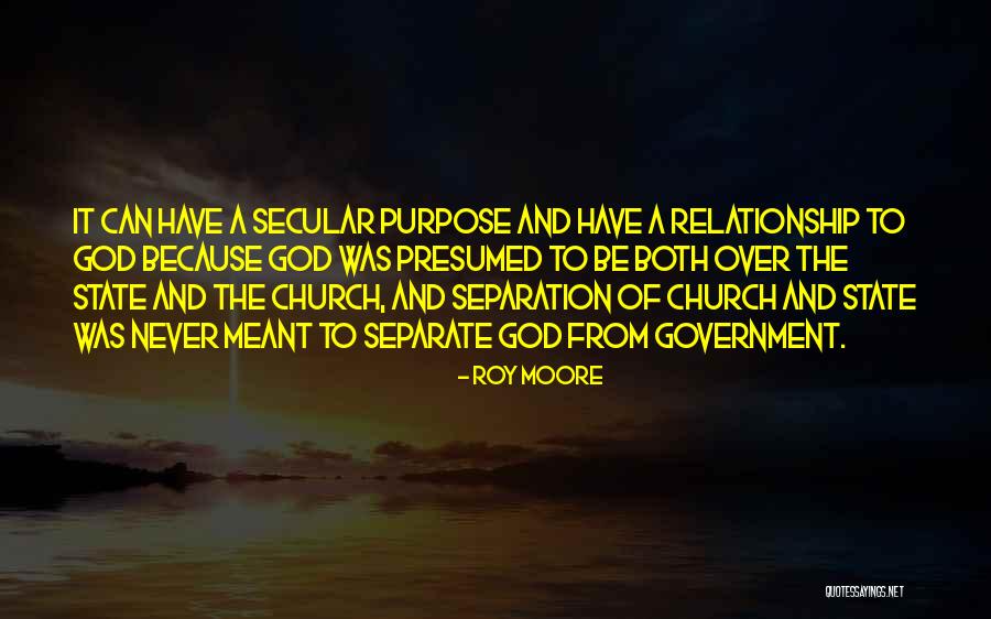 Because Of God Quotes By Roy Moore