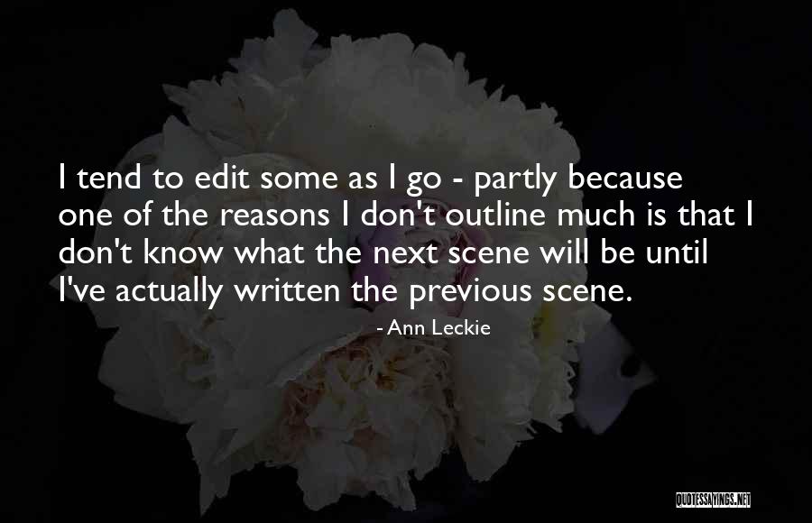 Because Of Quotes By Ann Leckie