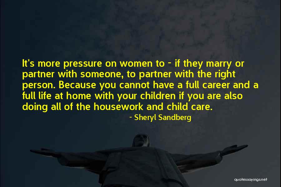 Because Of Quotes By Sheryl Sandberg