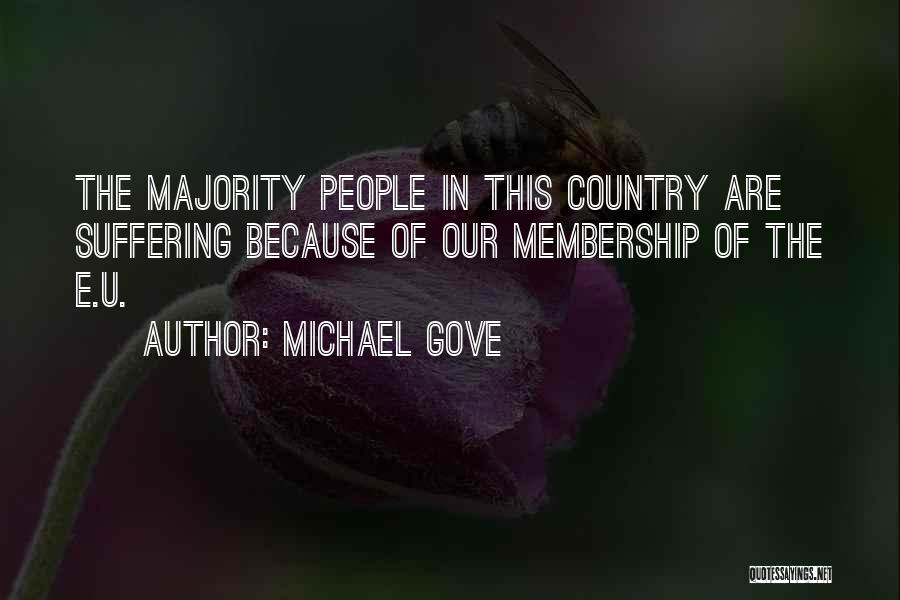 Because Of U Quotes By Michael Gove
