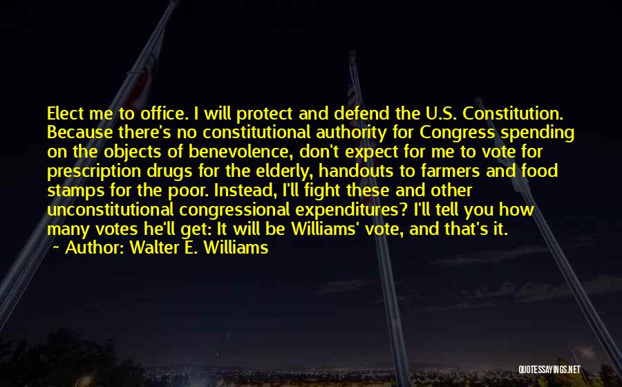Because Of U Quotes By Walter E. Williams