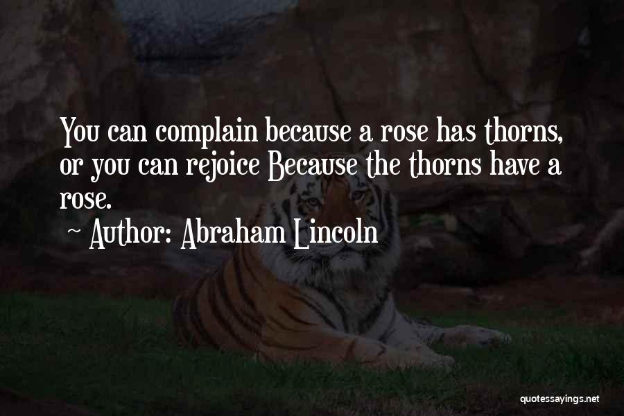 Because Quotes By Abraham Lincoln