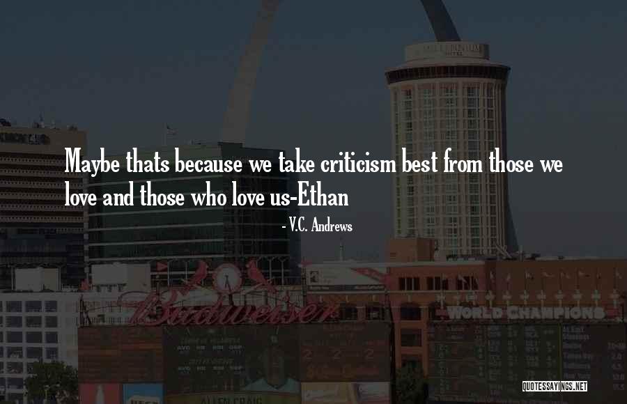 Because Thats Quotes By V.C. Andrews Because Thats Quotes By V.C. Andrews