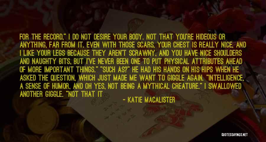 Because You're Mine Quotes By Katie MacAlister