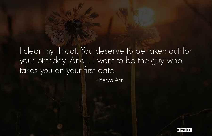 Becca Ann Quotes 839621