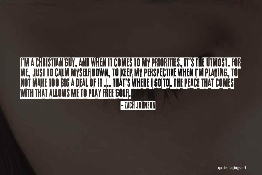 Becherer Thomas Quotes By Zach Johnson Becherer Thomas Quotes By Zach Johnson