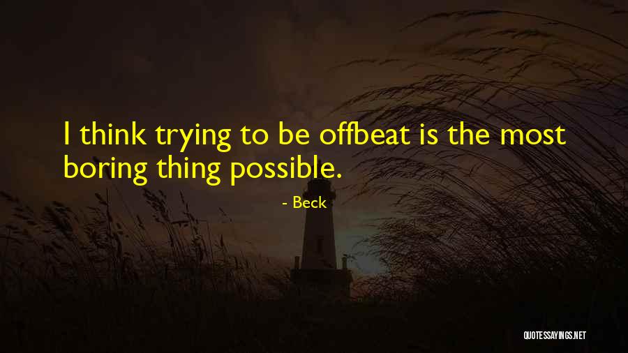 Beck Quotes 172351