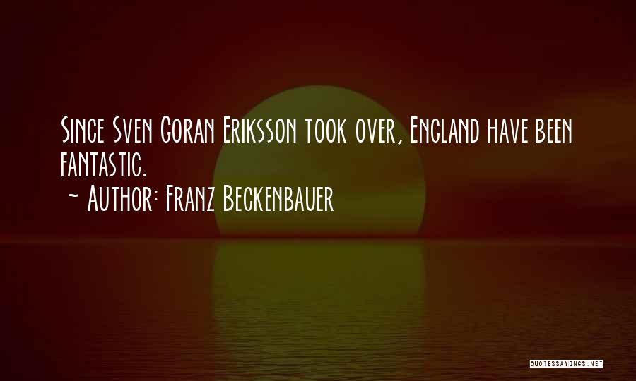 Beckenbauer Quotes By Franz Beckenbauer