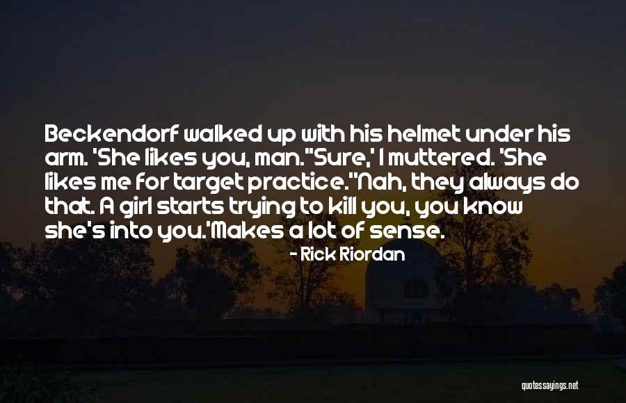 Beckendorf Percy Quotes By Rick Riordan Beckendorf Percy Quotes By Rick Riordan