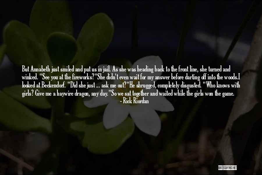 Beckendorf Percy Quotes By Rick Riordan Beckendorf Percy Quotes By Rick Riordan