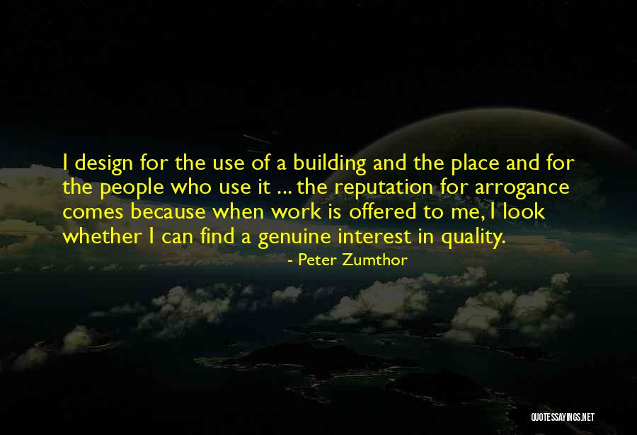 Beckington Quotes By Peter Zumthor Beckington Quotes By Peter Zumthor
