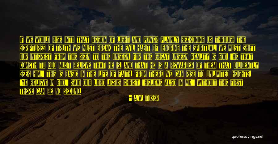 Beckoning Light Quotes By A.W. Tozer Beckoning Light Quotes By A.W. Tozer