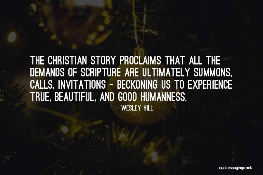 Beckoning Quotes By Wesley Hill Beckoning Quotes By Wesley Hill
