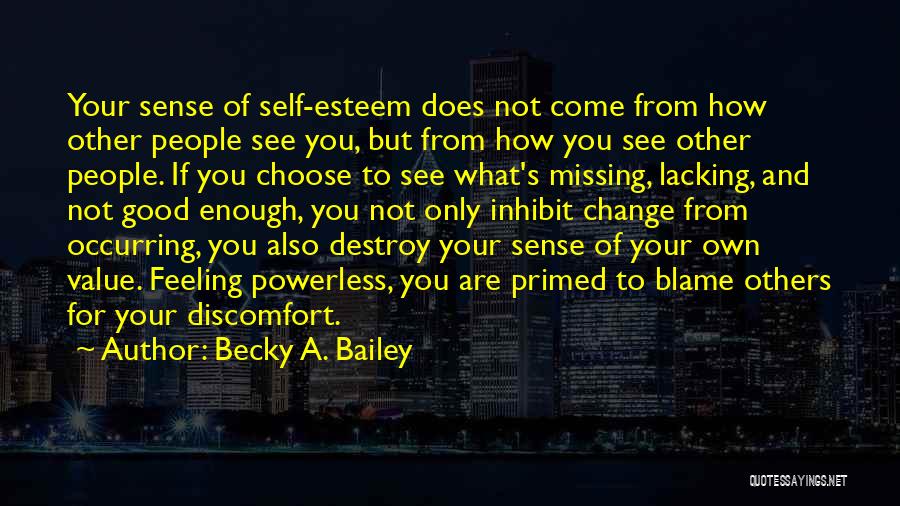 Becky Bailey Quotes By Becky A. Bailey