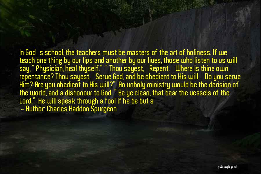 Become A Fool Quotes By Charles Haddon Spurgeon