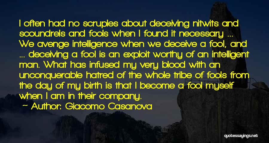 Become A Fool Quotes By Giacomo Casanova