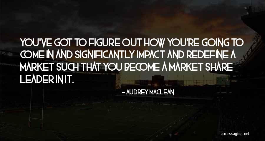 Become A Leader Quotes By Audrey MacLean Become A Leader Quotes By Audrey MacLean