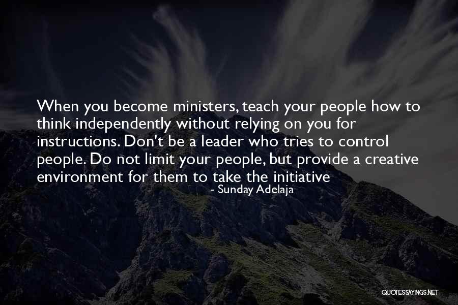 Become A Leader Quotes By Sunday Adelaja Become A Leader Quotes By Sunday Adelaja