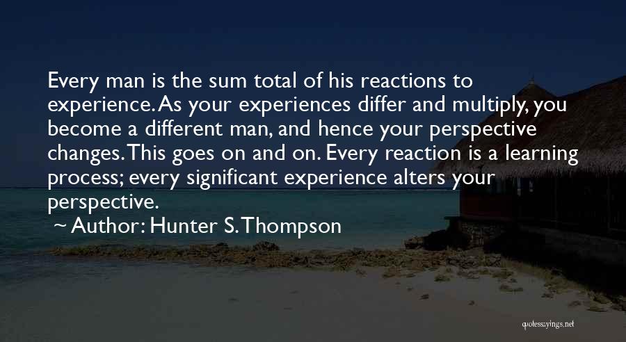 Become A Man Quotes By Hunter S. Thompson