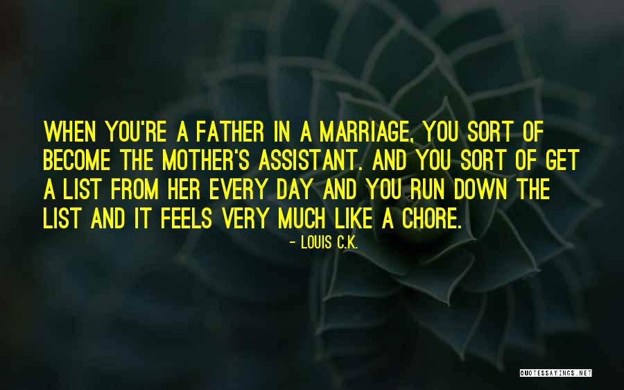 Become A Mother Quotes By Louis C.K.