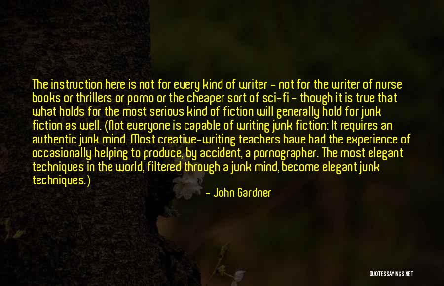 Become A Nurse Quotes By John Gardner Become A Nurse Quotes By John Gardner