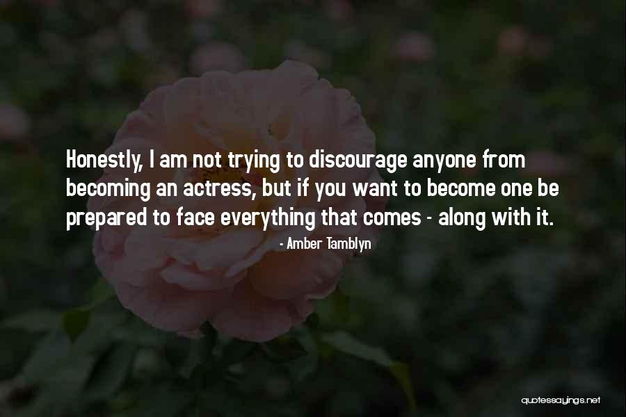 Become An Actress Quotes By Amber Tamblyn