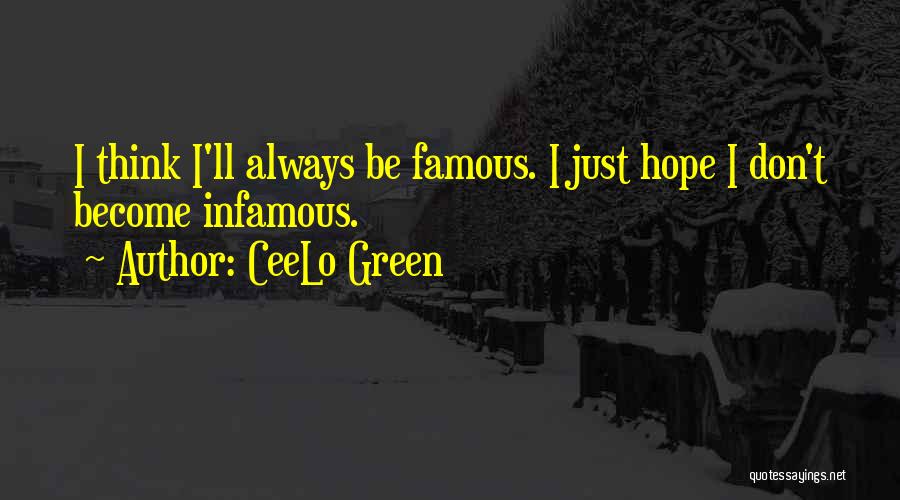 Become Famous Quotes By CeeLo Green