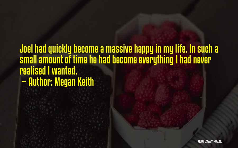 Become Happy Quotes By Megan Keith