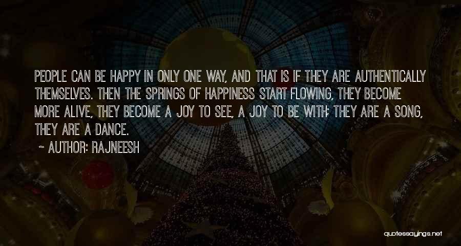 Become Happy Quotes By Rajneesh