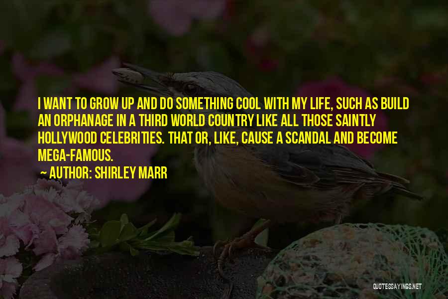 Become Something In Life Quotes By Shirley Marr