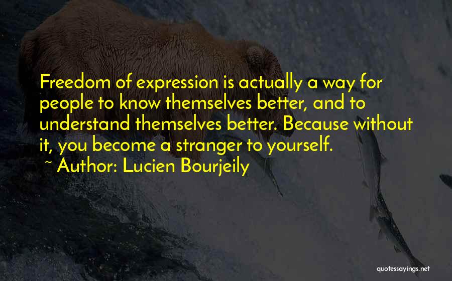 Become Stranger Quotes By Lucien Bourjeily